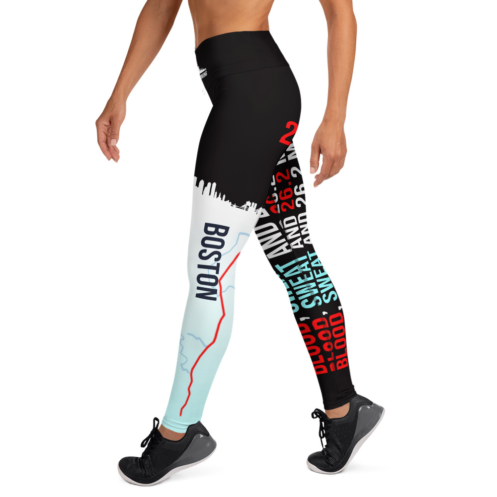 Boston 26.2 Running Leggings (Black)