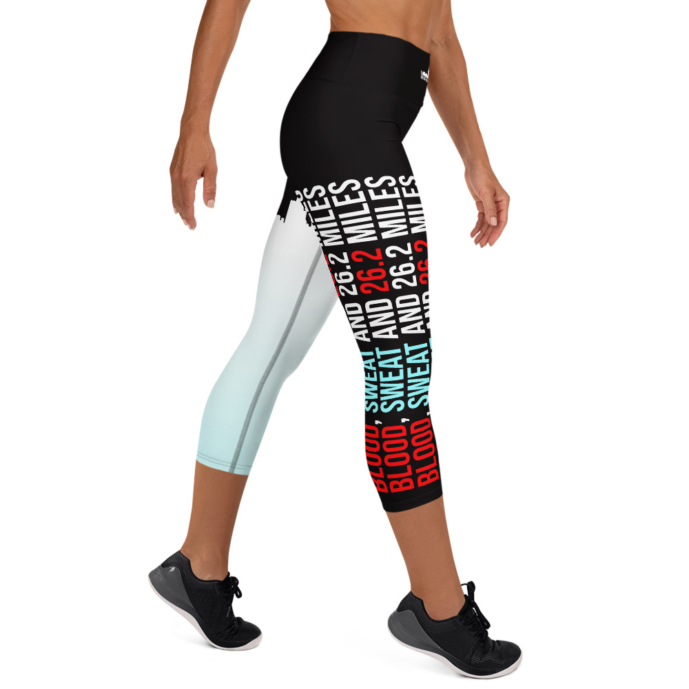 Vibragear Chicago Marathon Capri Running Leggings 26.2