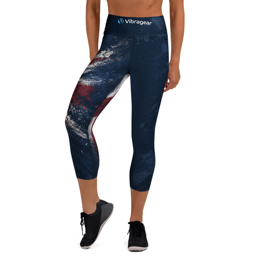Still Going Union Flag Capri Leggings